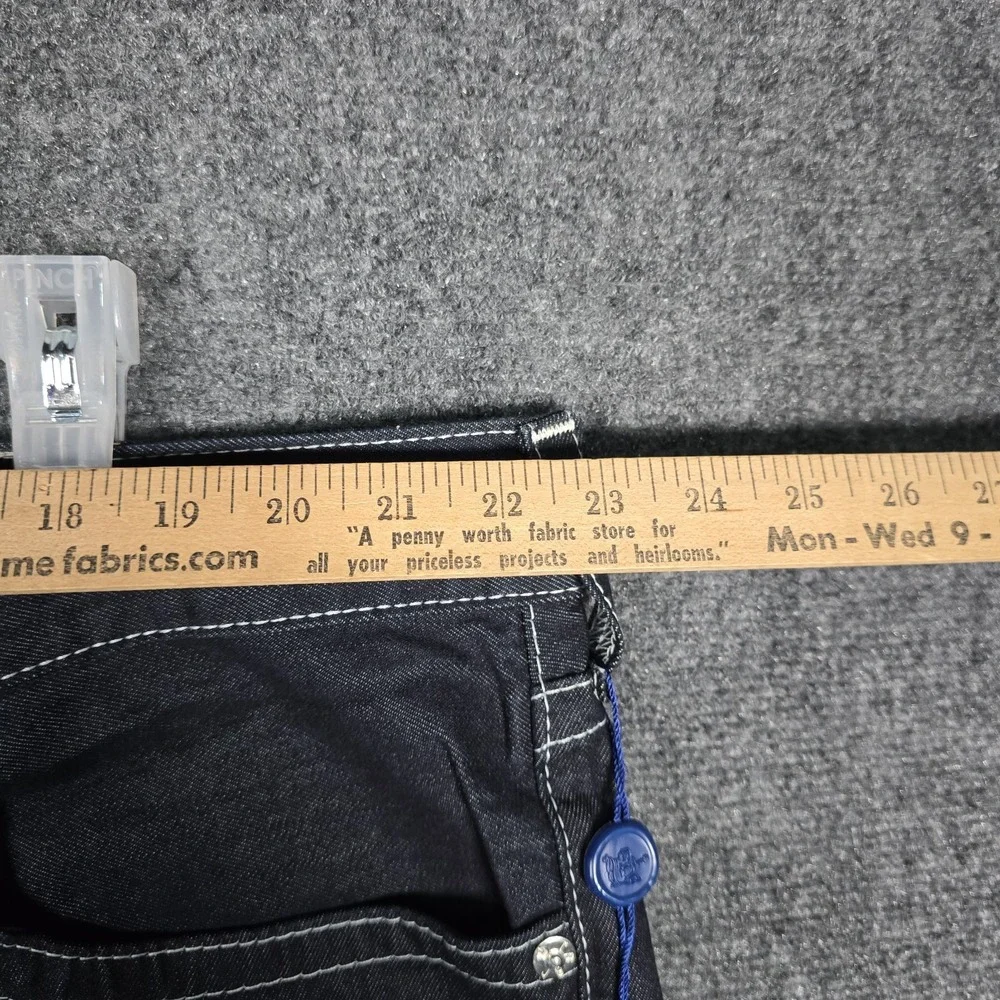 True Religion Jeans Mens 44 Rocco Skinny No Flaps Body Rinse‎ Dark Blue NEW $163